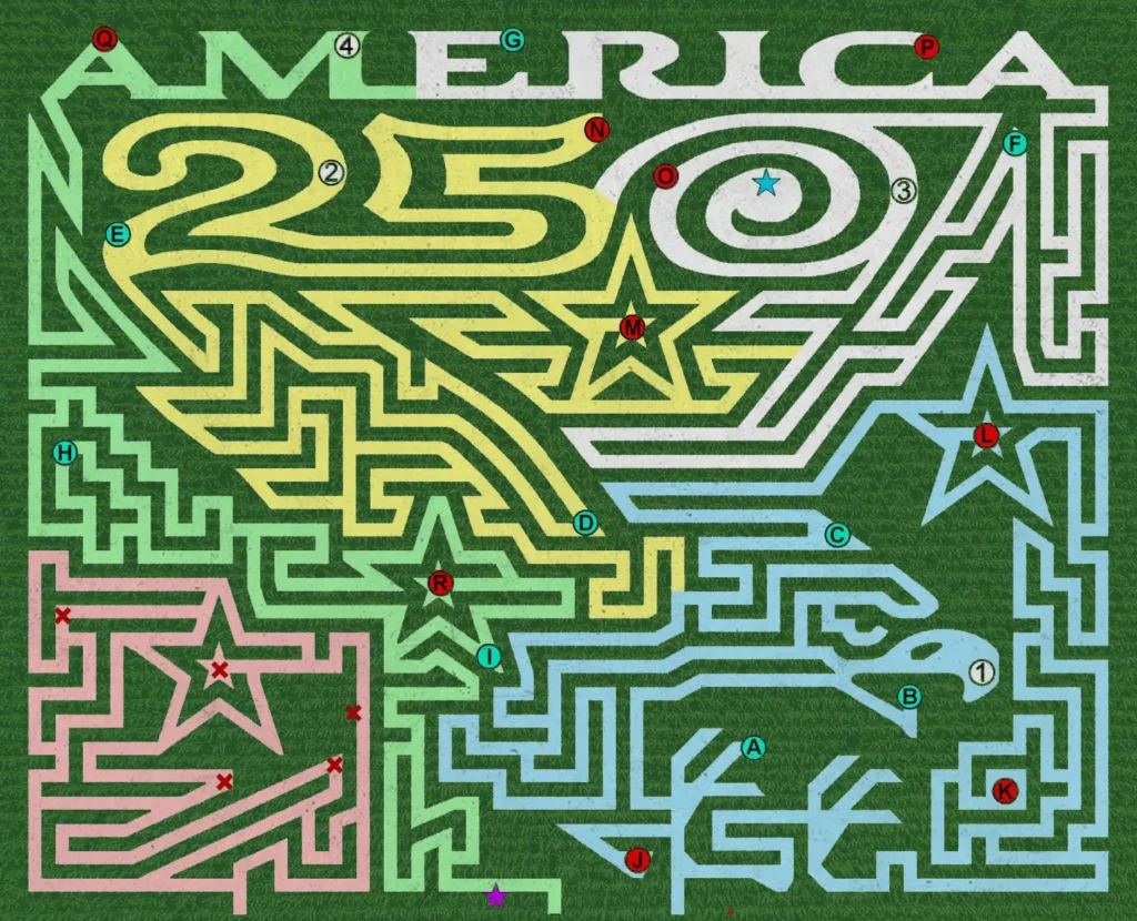Chesterfield Berry Farm's 2026 Corn Maze